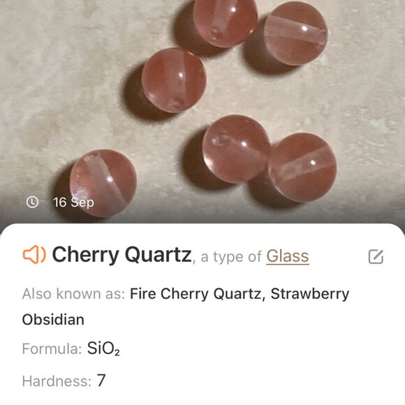 Cute Cherry Quartz Bronze Paw Print Heart Beat Adjustable Pendant Choker - Picture 15 of 16